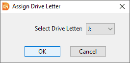 Assign Drive Letter