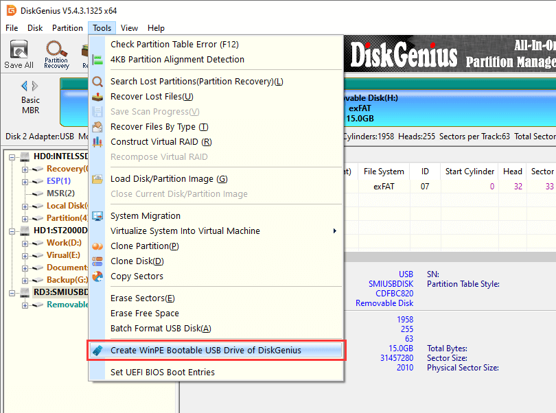 Bad System Config Info