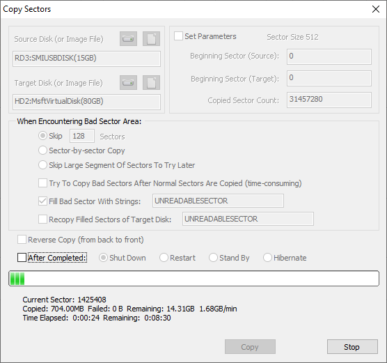 How to clone hard drive with bad sectors and recover data