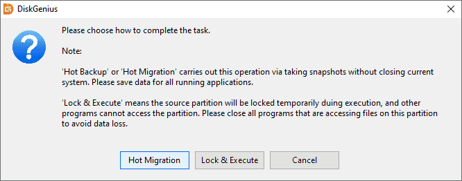 Clone Partition (Copy Partition)