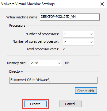 Convert Hyper-V to VMware