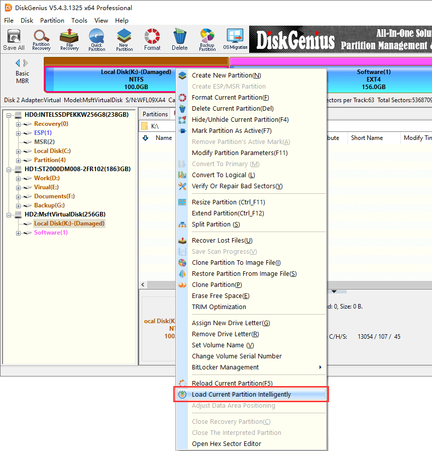 repair external hard drive