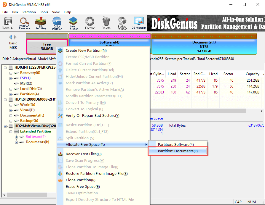 Disk Partition Software