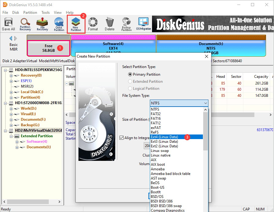 Disk Partition Software