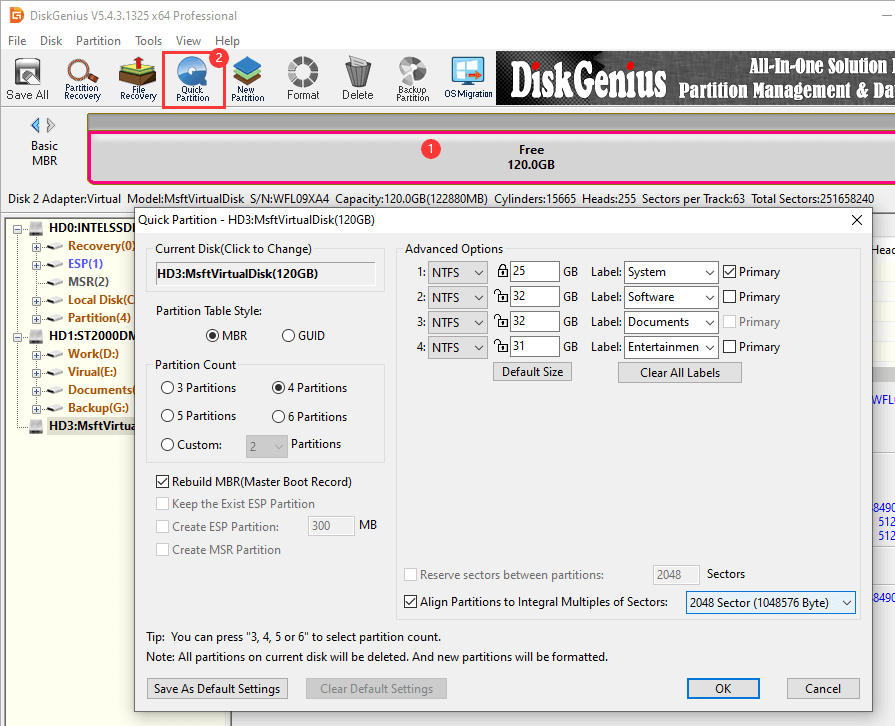 Disk Partition Software