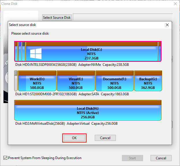 Clone Hard Drive to USB External Drive