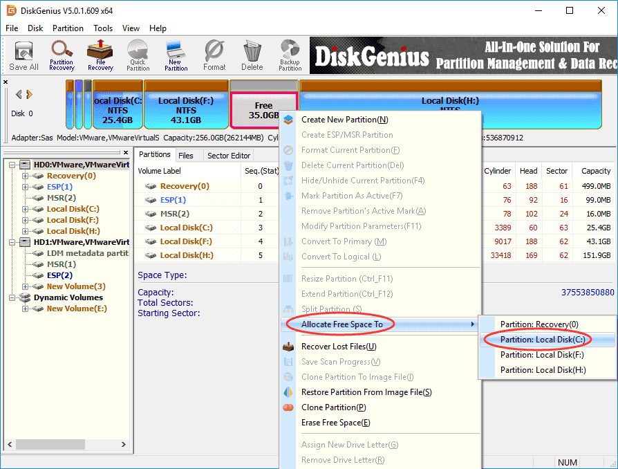 How to Increase C Drive Space