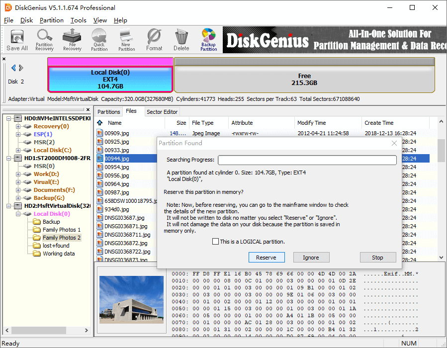 convert NTFS to EXT4