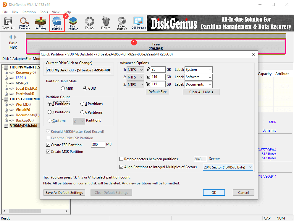 How to Partition a Hard Disk