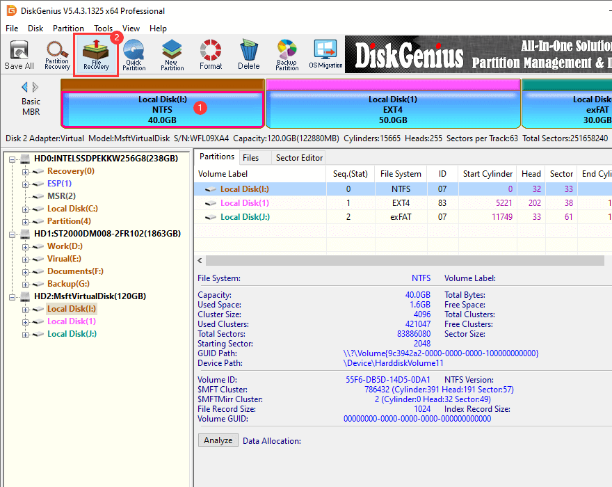 Two Disk Repair Solutions