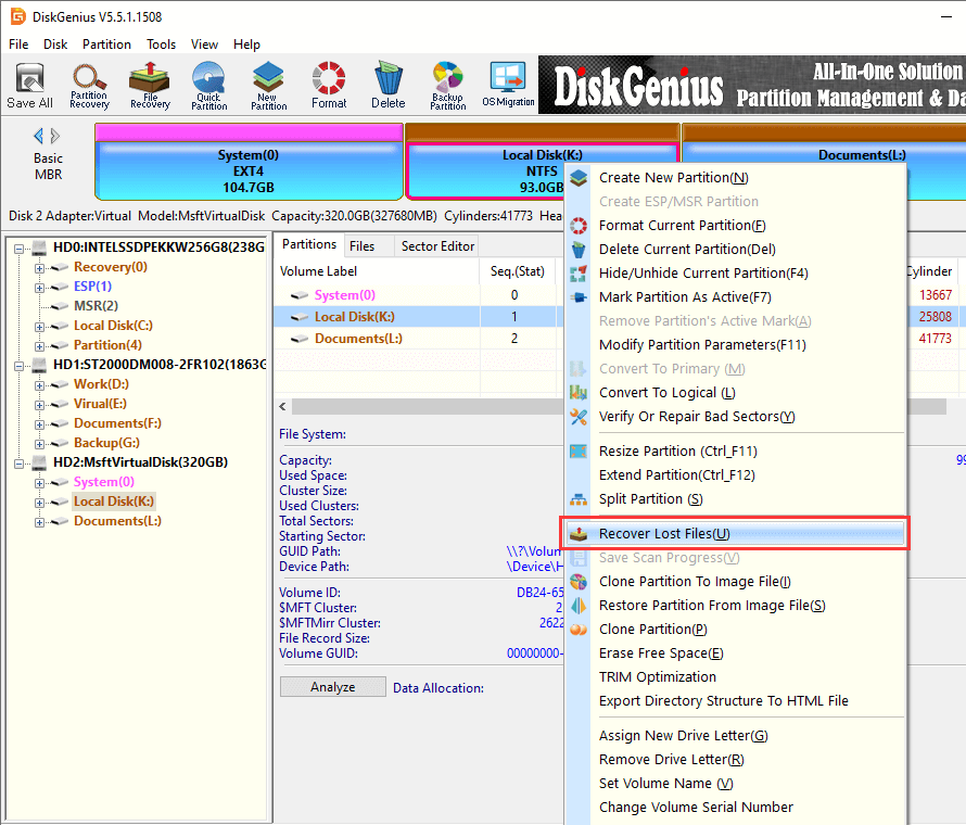 Crashed hard drive recovery