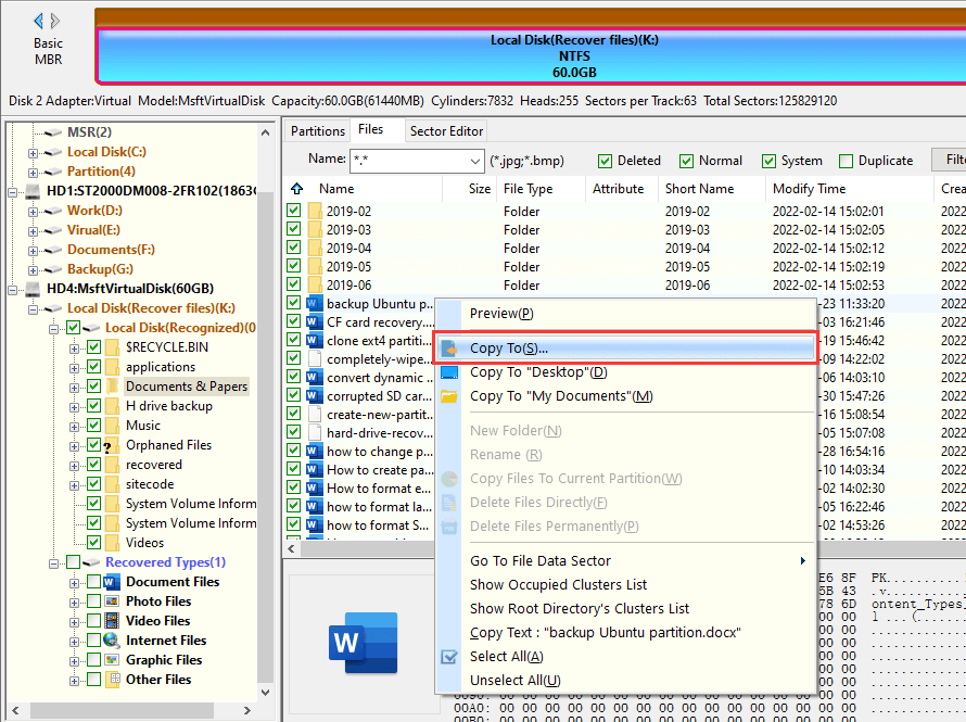 Portable Hard Drive Recovery