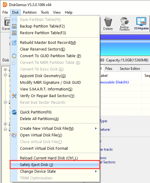 Safely Eject Disk