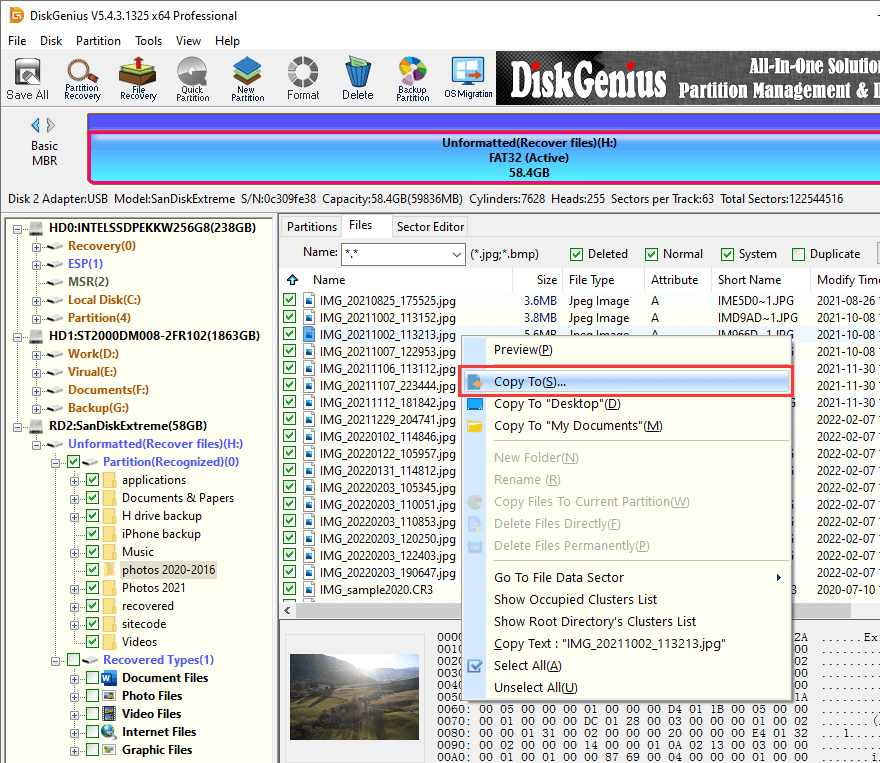 ssd unallocated