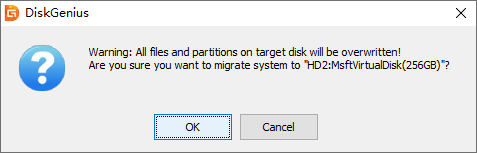 Transfer Windows 10 from HDD to SSD