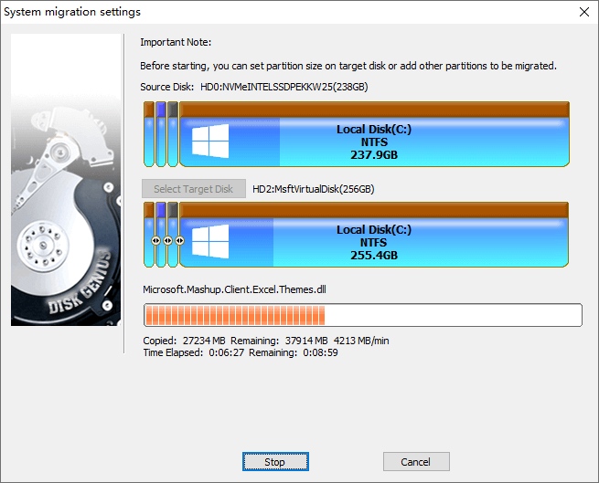 Device Not Migrated