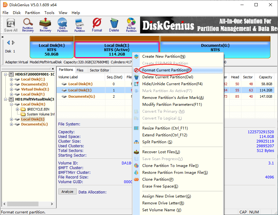 free disk partition software