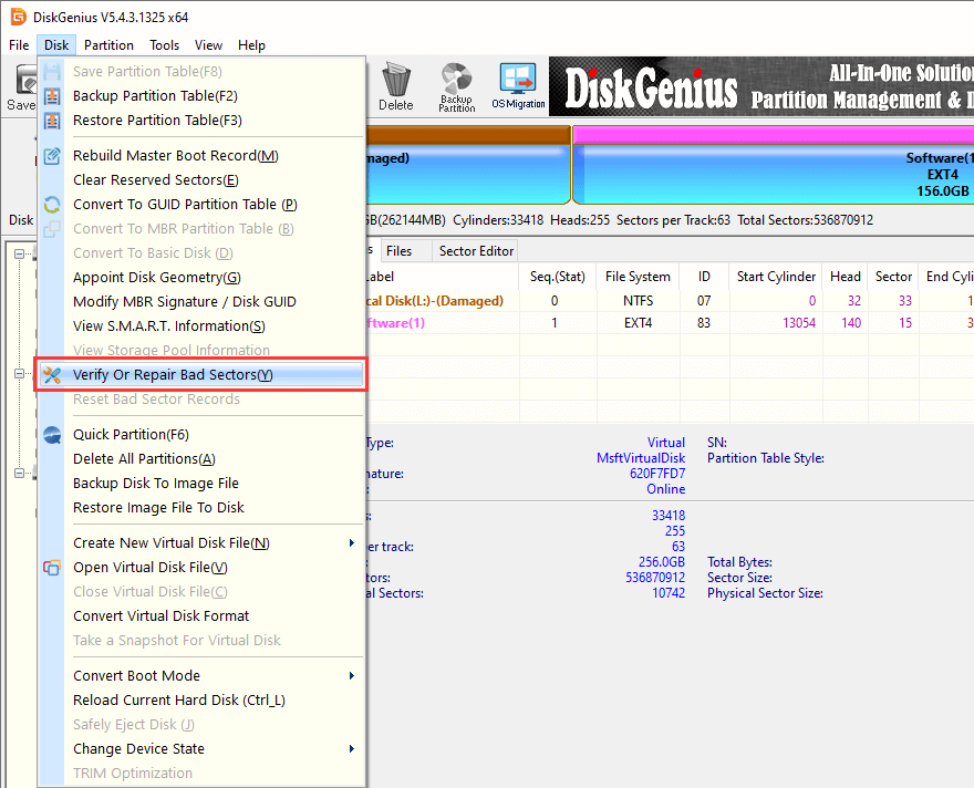 The Request Failed Due to A Fatal Device Hardware Error